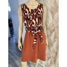 Mintás pamut-jersey ruha