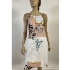 Viszkóz mintás ruha