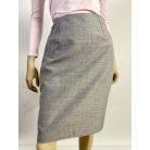 Világos szürke gyapjú szoknya