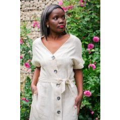 Lenvászon maxi ingruha