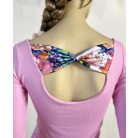 Basic felső rózsaszín, hátán masnival