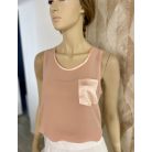 Hernyóselyem-modál felső